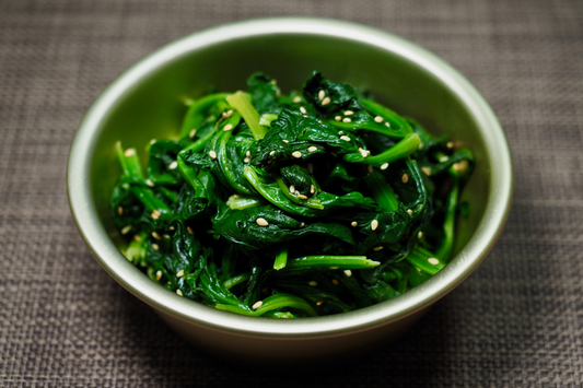 Easy Korean Spinach Side Dish in 5 Minutes