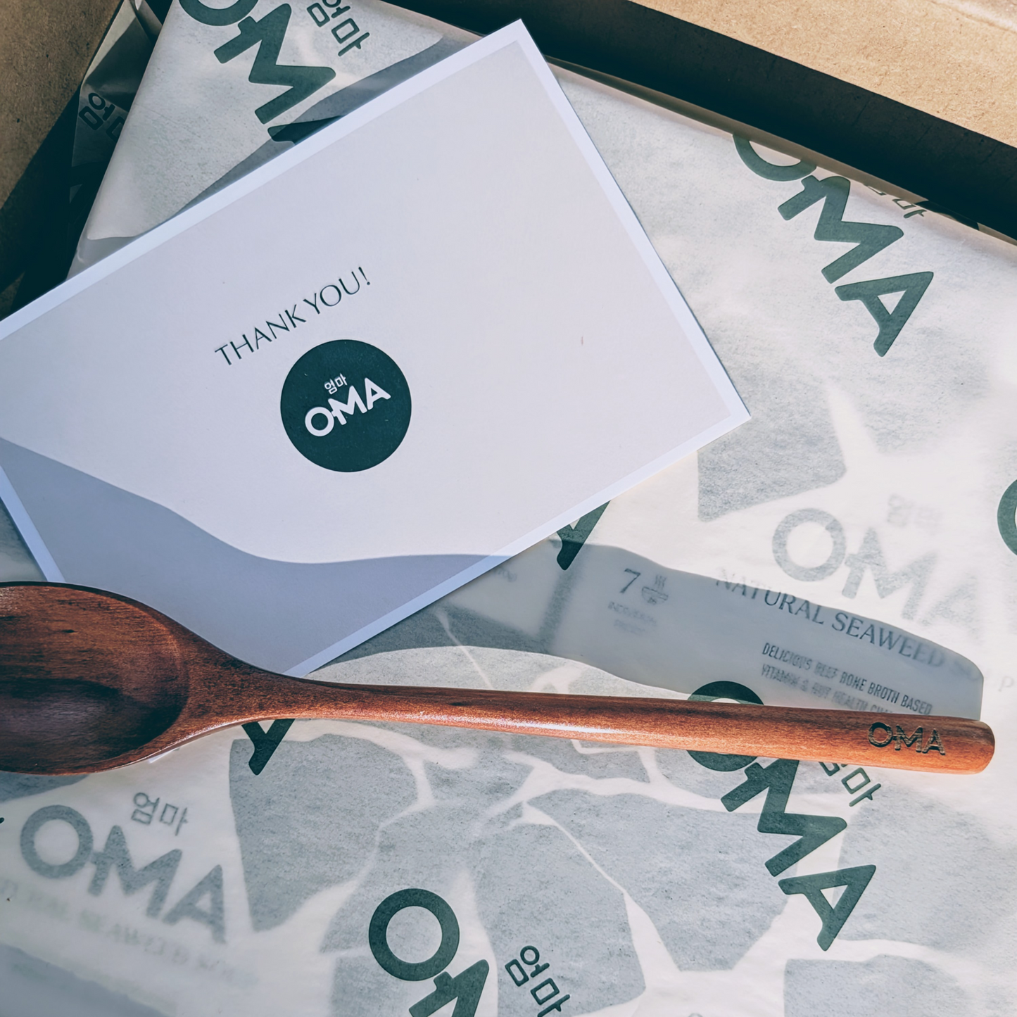 Gift Wrapped + OMA Wooden Spoon